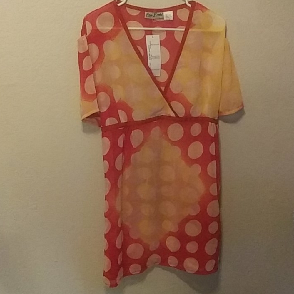 Womens sheer casual top